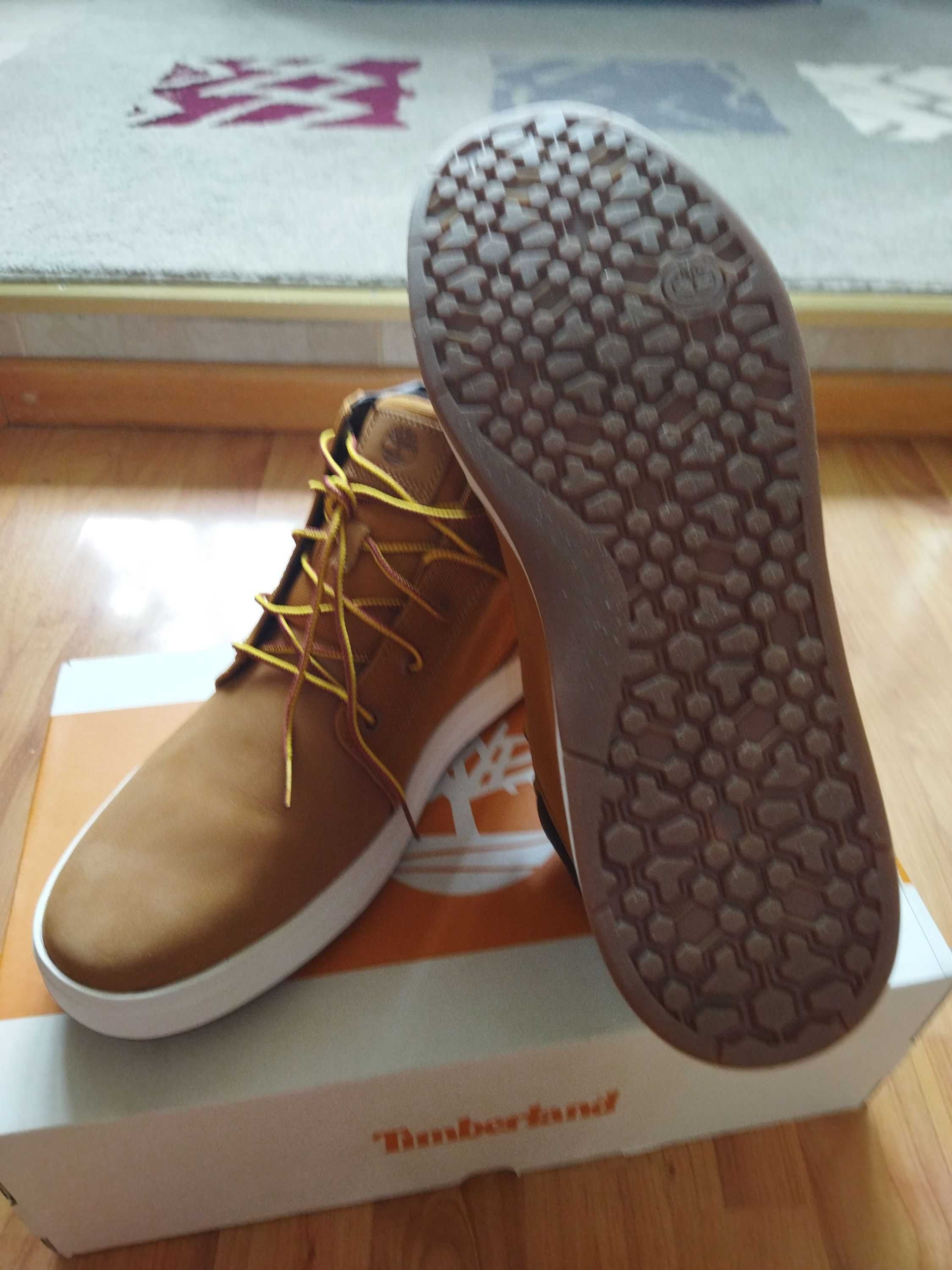 Ботинки Timberland Chukka (США),нубук,оригинал,новые,р-р 45