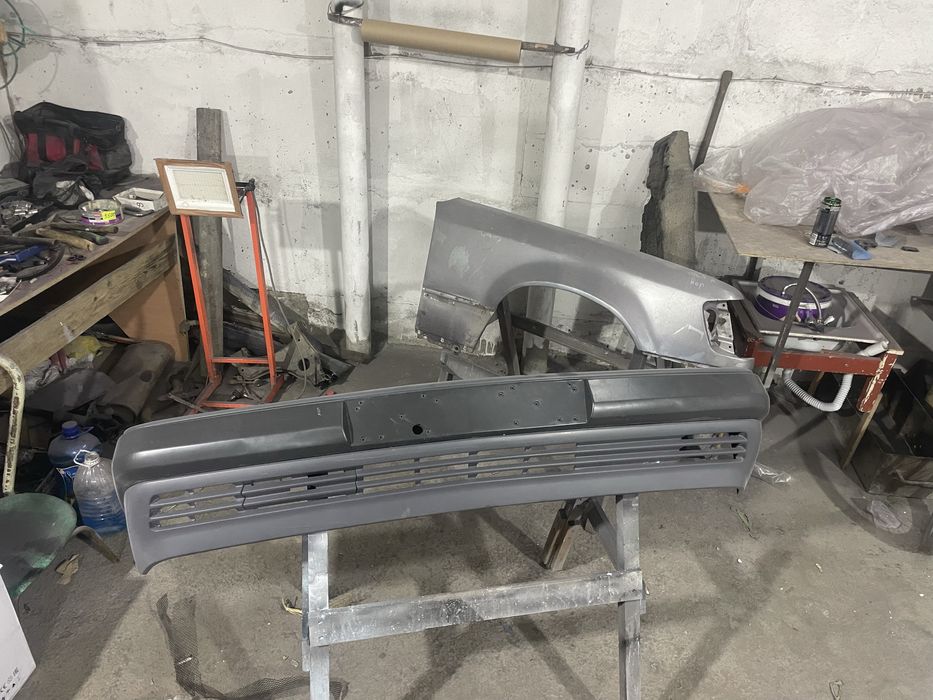 Бампер, крыло, фонари Мерс 124