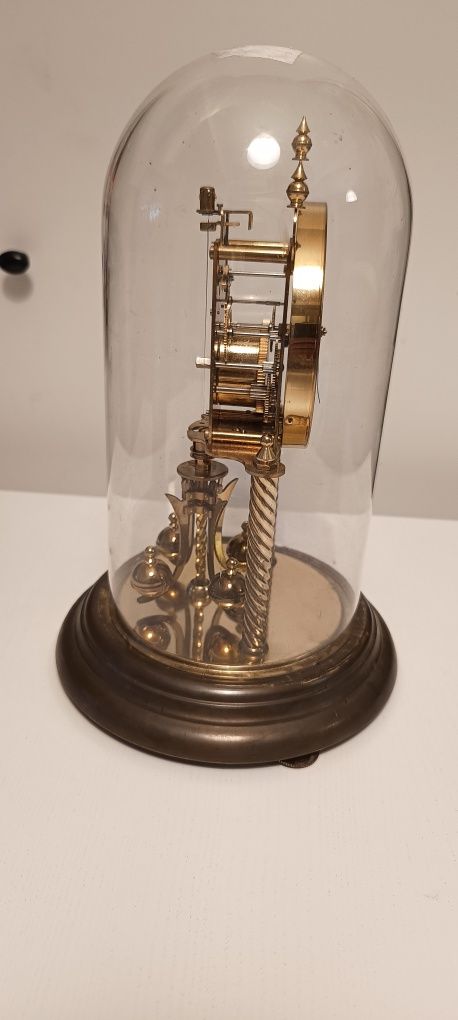 Ceas KUNDO Keninger & Oberfell mecanic din alama cupola sticla