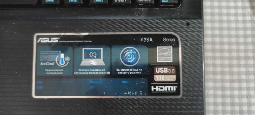 Ноутбук Asus x55a