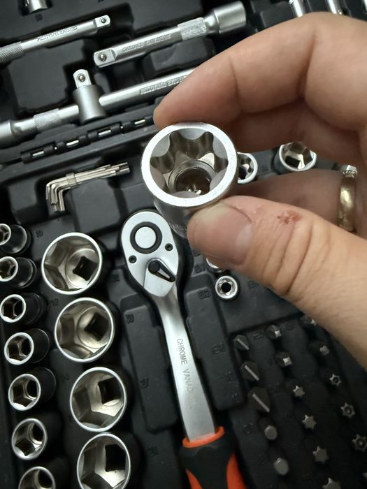 КОМПЛЕКТ инструменти 171 части "1/4"-3/8"-1/2" PREMIUM