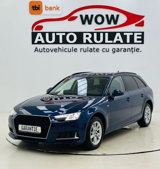 Audi A4 2016 2.0D E6 GARANTIE 12 LUNI Rate Avans 0 Doar cu Buletinul