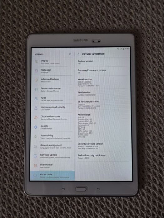 Tableta Samsung Galaxy Tab A SM-T550