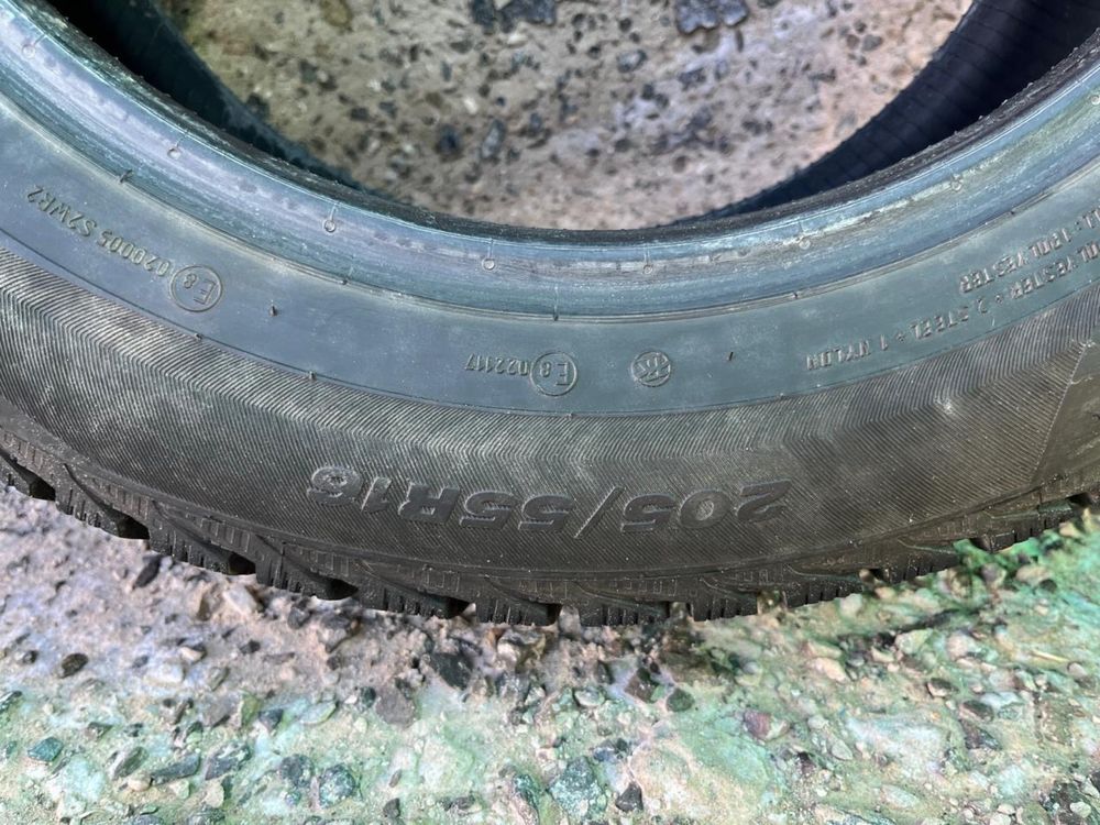 Продам шины зимние 205/55 r16