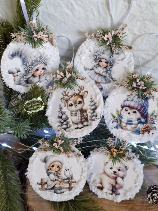 Коледна играчка за елха с късмет