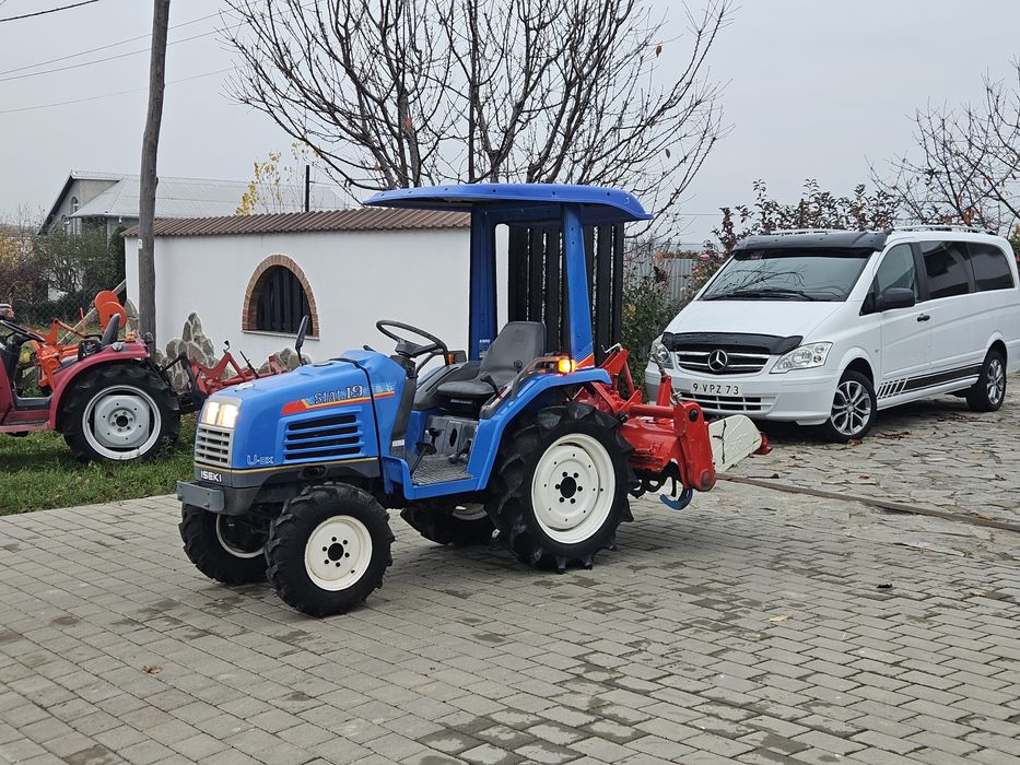 Tractor tractoras minitractor  iseki seal 19 freza
