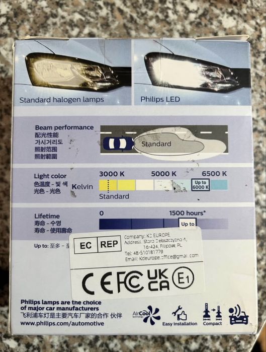 Led крушки PHILIPS ultinon pro 3101