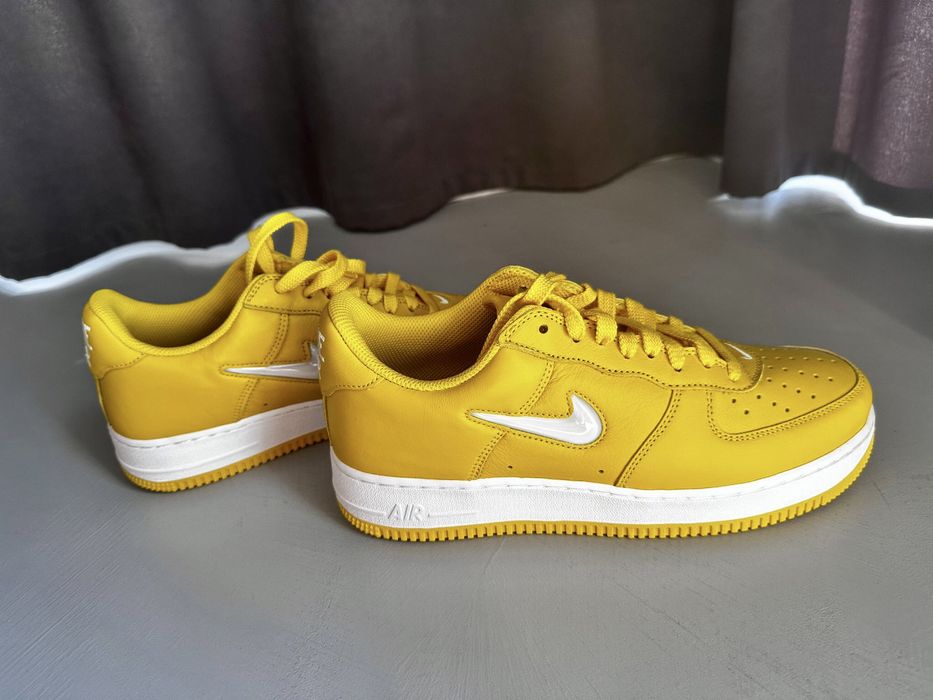 Adidasi Nike Air Force 1 - Galben ( unisex )