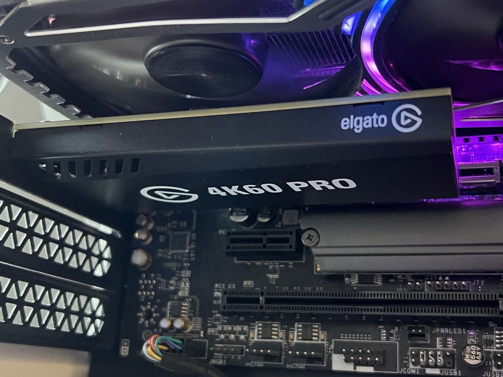 Capture card - Elgato 4K60 pro