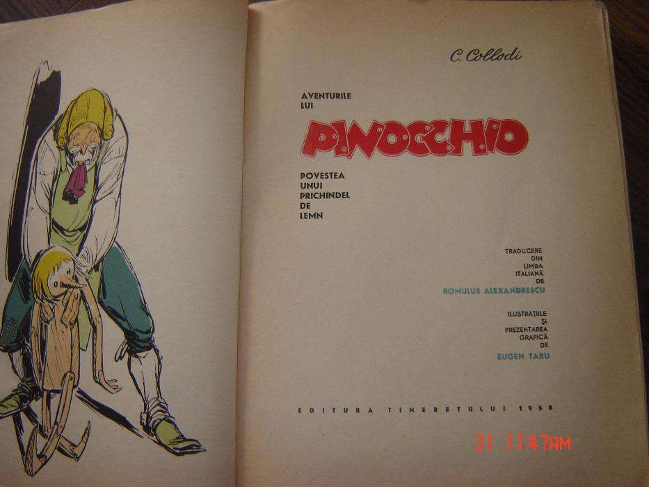 Pinocchio-editie 1958