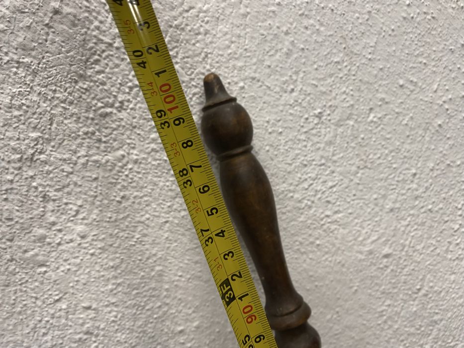 месингов нагревател за легло Англия  каминен елемент тиган за кестени