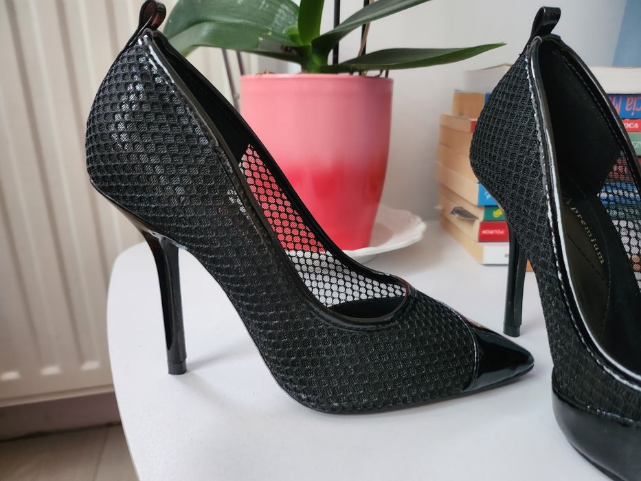 Pantofi negri BENAZA Premium