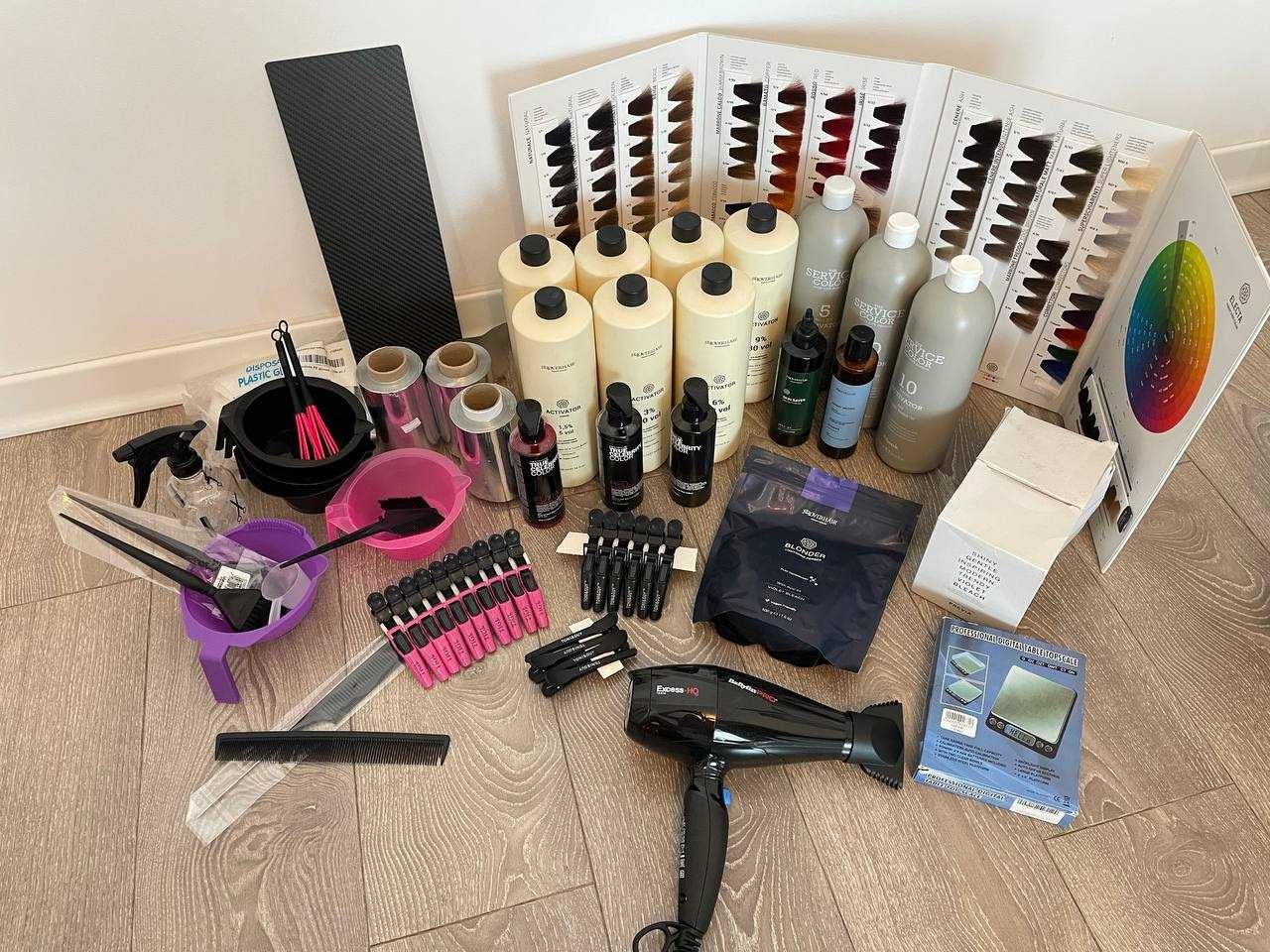 Set complet pentru colorist de la brandul italian ROVERHAIR – NOU.