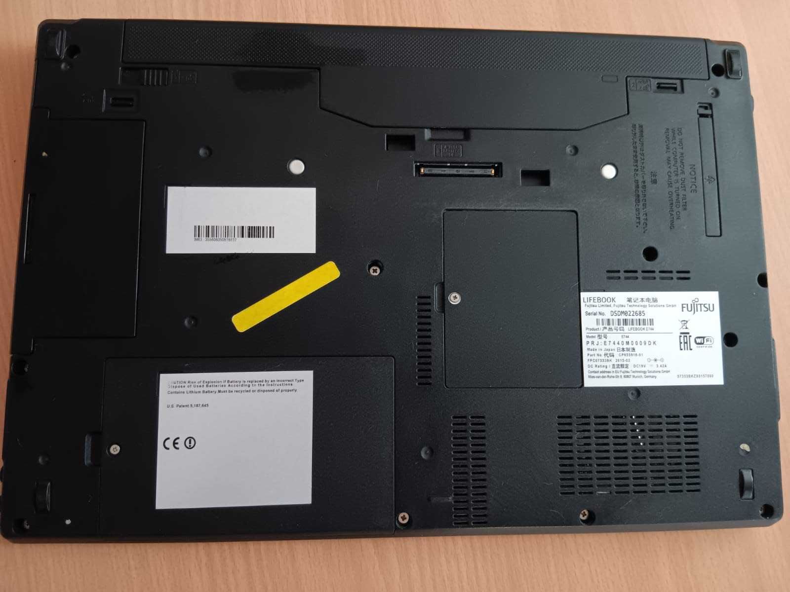 Fujitsu LifeBook E744 i5-4300M 8GB 512GB SSD 1600x900