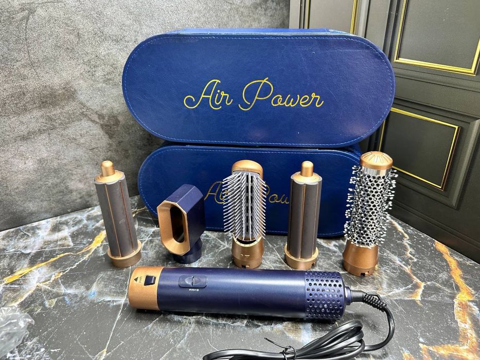 Фен Dyson 5в1 Дайсон Дайсн Дисон  Расцветки Purple Green Barbie