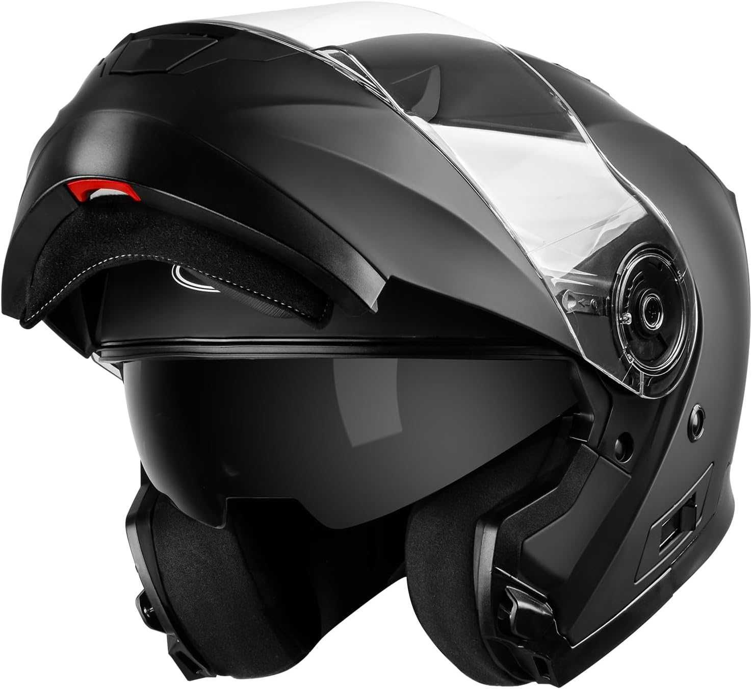 Casca moto YEMA YM-926, marimea M, neagra mat