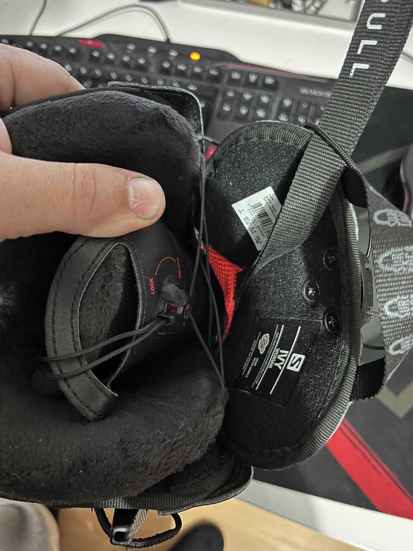 Salomon Ivy дамски ботуши за Snowboard Сноуборд размер 40 1/3 UK 7