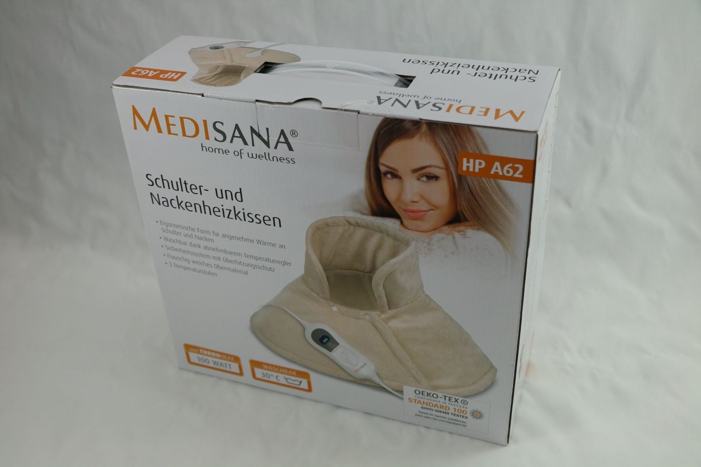подгряваща яка за рамене и врат, електрическа грейка Medisana,Германия
