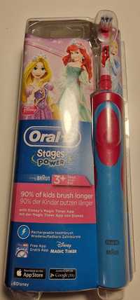 Periute de dinti electrice OralB pt. COPII model DISNEY PRINCESS