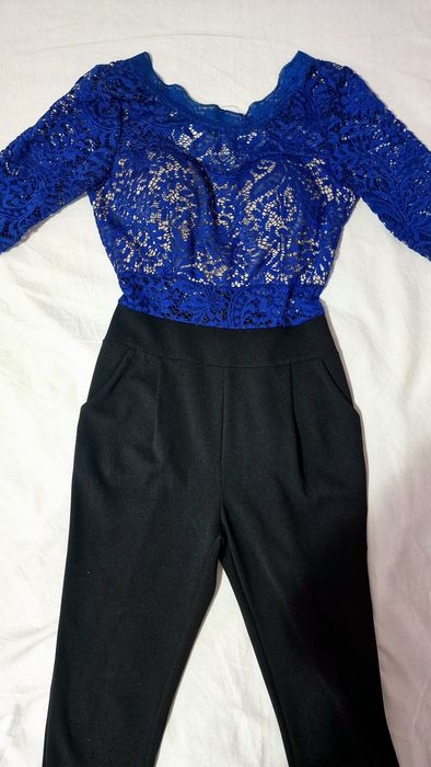 Salopeta eleganta dantela