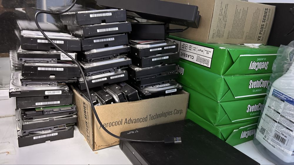 Доский диск бу 500мб - 8 тб