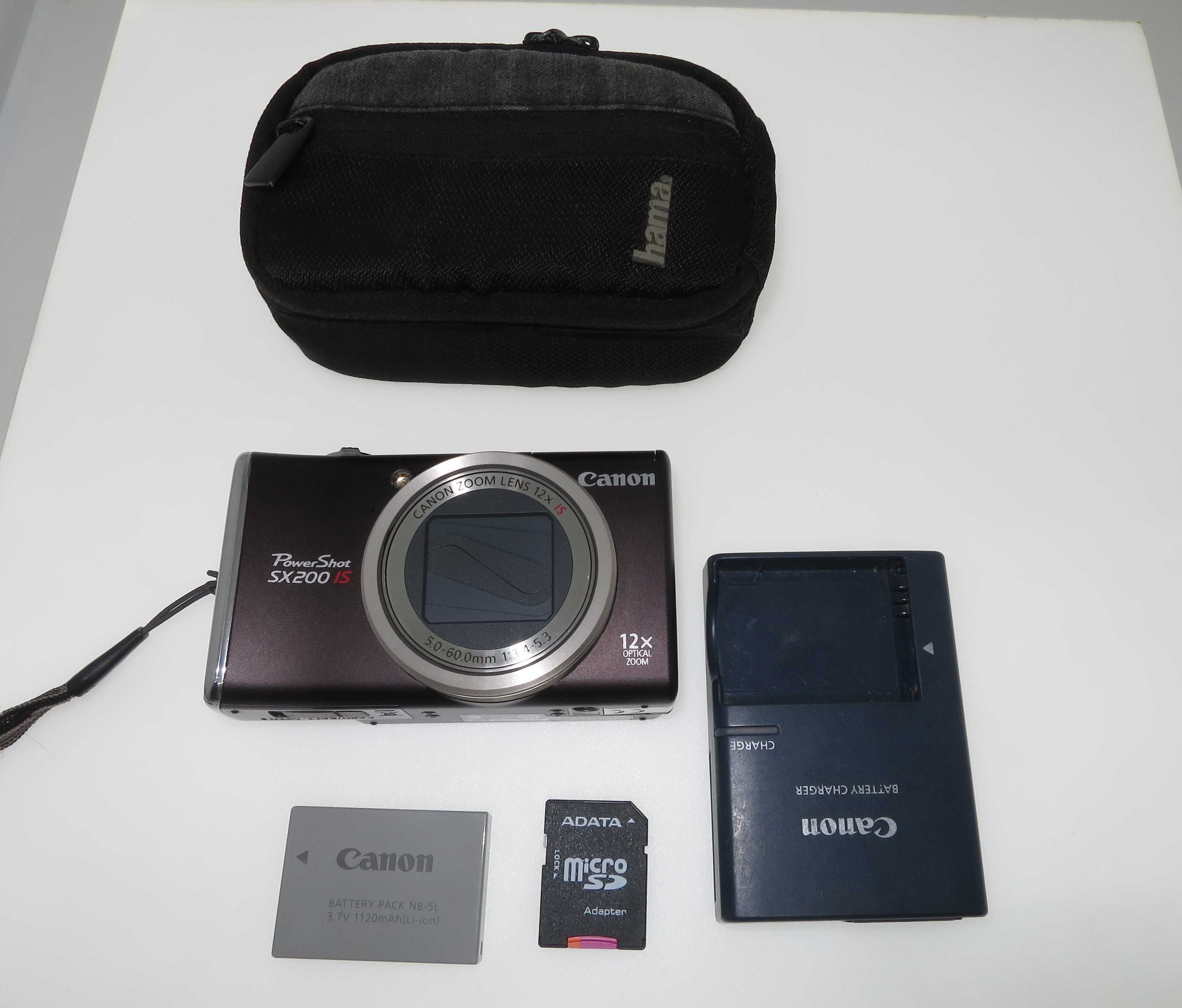 Canon PowerShot SX200 IS компактен цифров фотоапарат ТОП КЛАСИКА