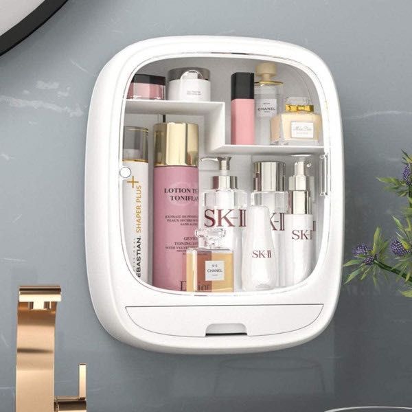 Стенен органайзер за козметика и тоалетни принадлежности