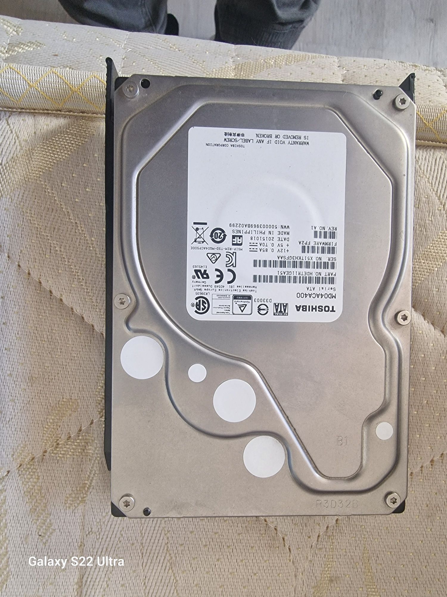 Hard-disk de PC  4TB Toshiba