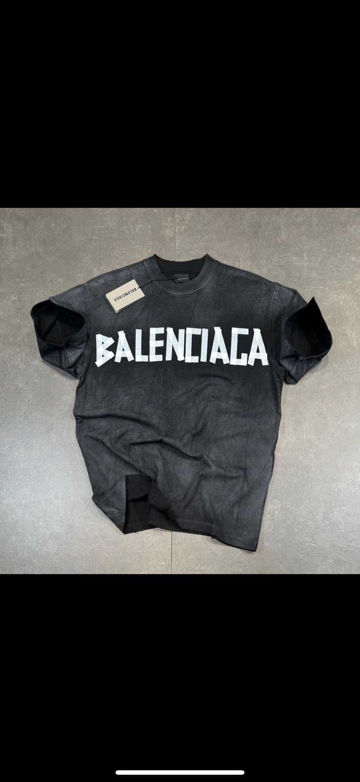 Тениска BALENCIAGA  (3D Logo) *Top Class*