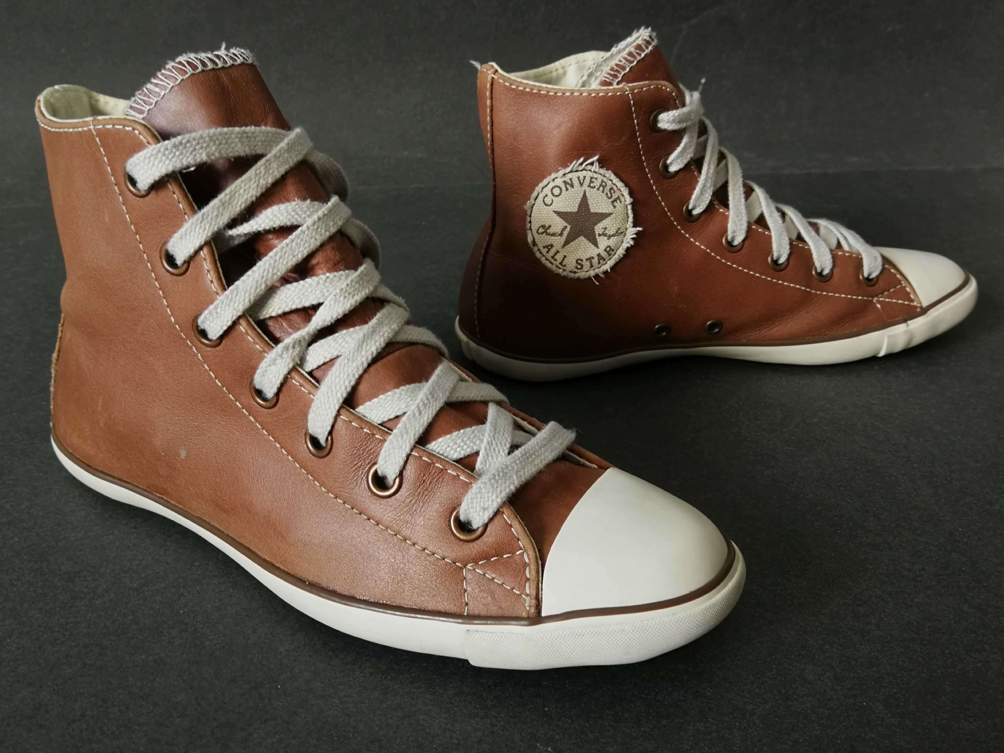 Ghete PIELE tenisi dama copii 35 36 CONVERSE  - INDONESIA Ca NOI