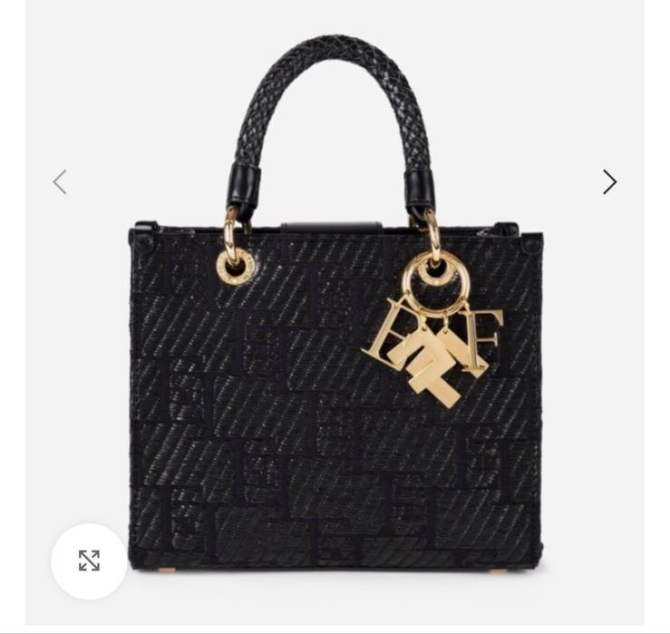 Черна чанта Elisabetta Franchi