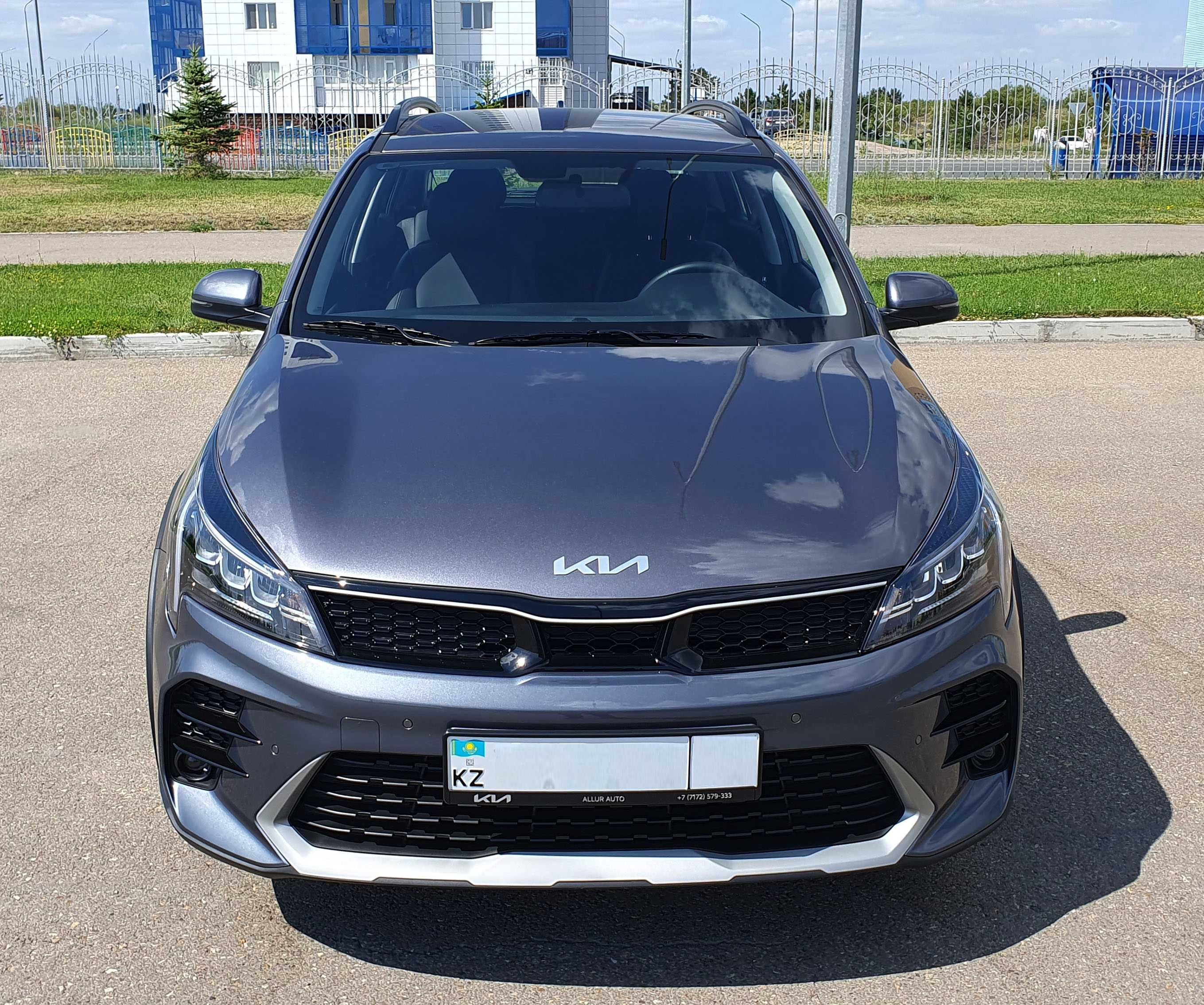 Kia Rio X Line 2022 год. Пробег 12 тыс. НОВОЕ АВТО! Макс. комплектация