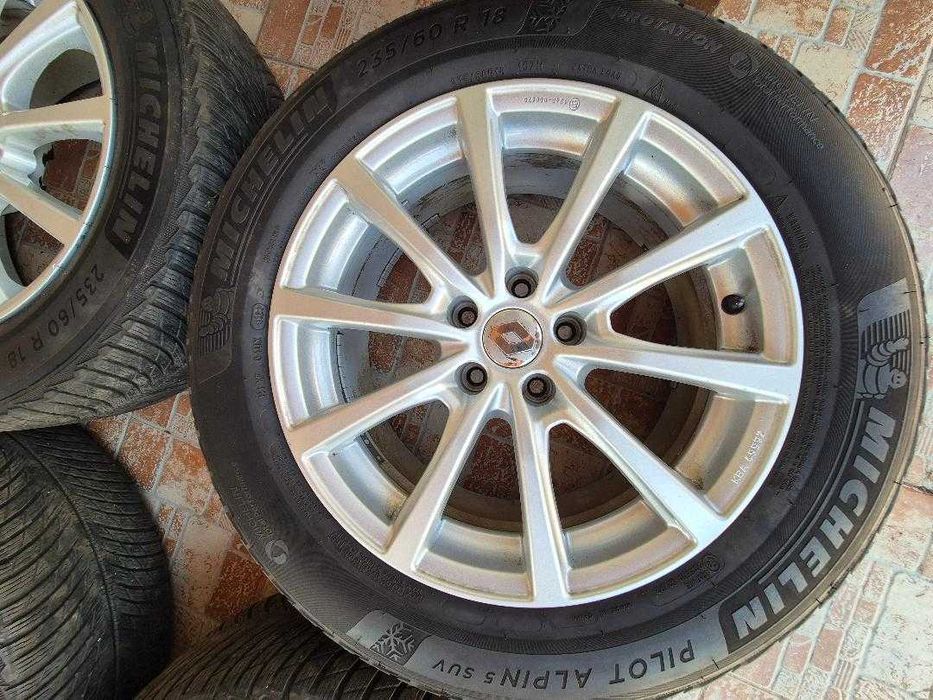Jante cu Anvelope iarna 18” Renault Espace V, Talisman, Scenic