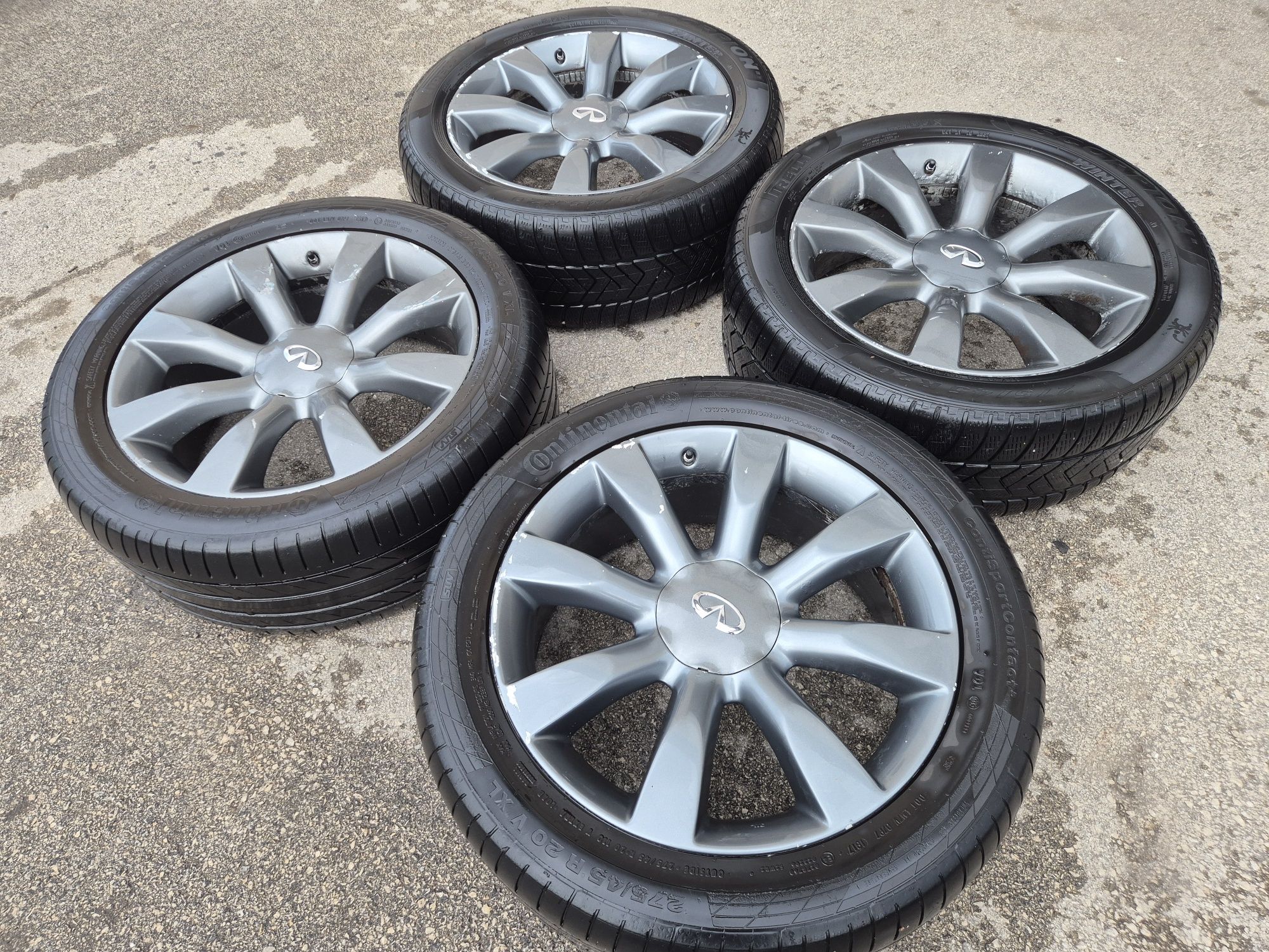 5х114.3/20 infiniti FX Q QX EX с гуми 5x114,3/20 инфинити