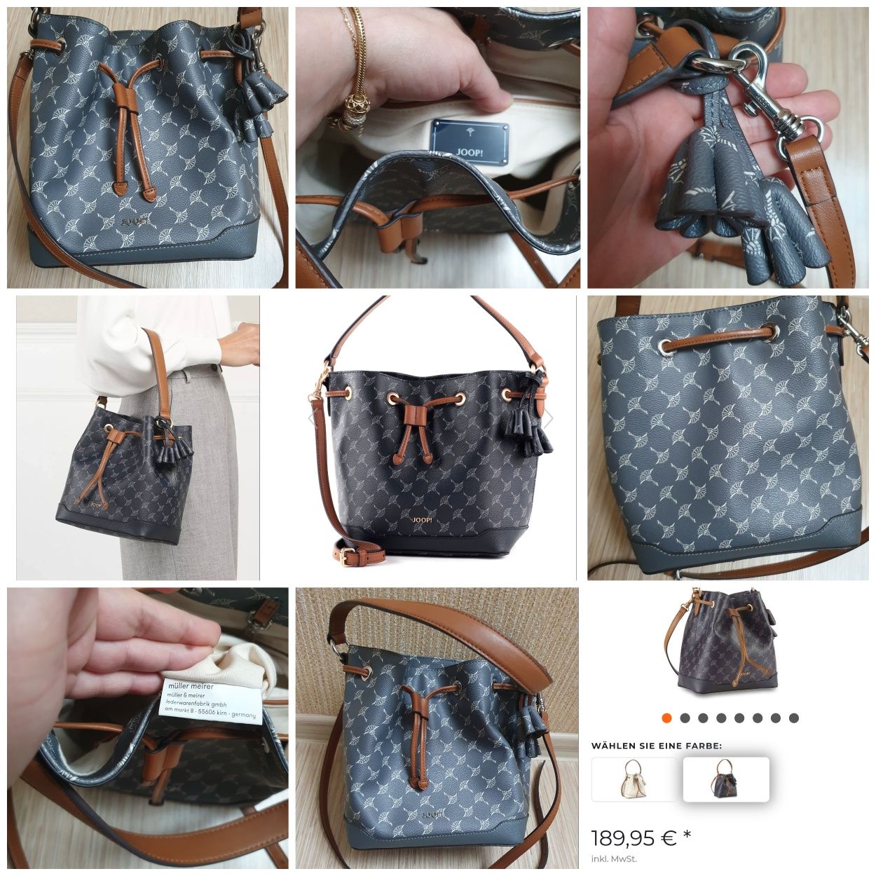 Longchamp *Karl lagerfeld *Joop *Furla  оригинални чанти