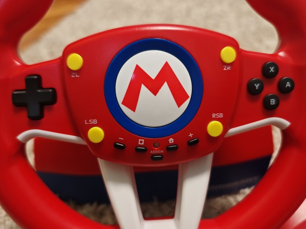 Волан HORI Mario Kart Racing Wheel Pro Mini (Nintendo Switch)