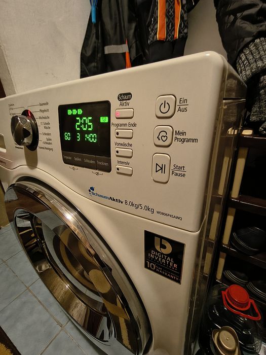 Samsung Mașina de spălat cu uscător