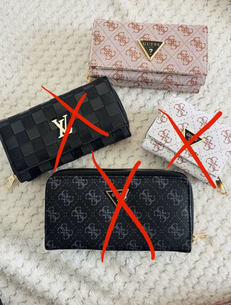 Последни бройки! Оригинални портмонета Guess различни видове