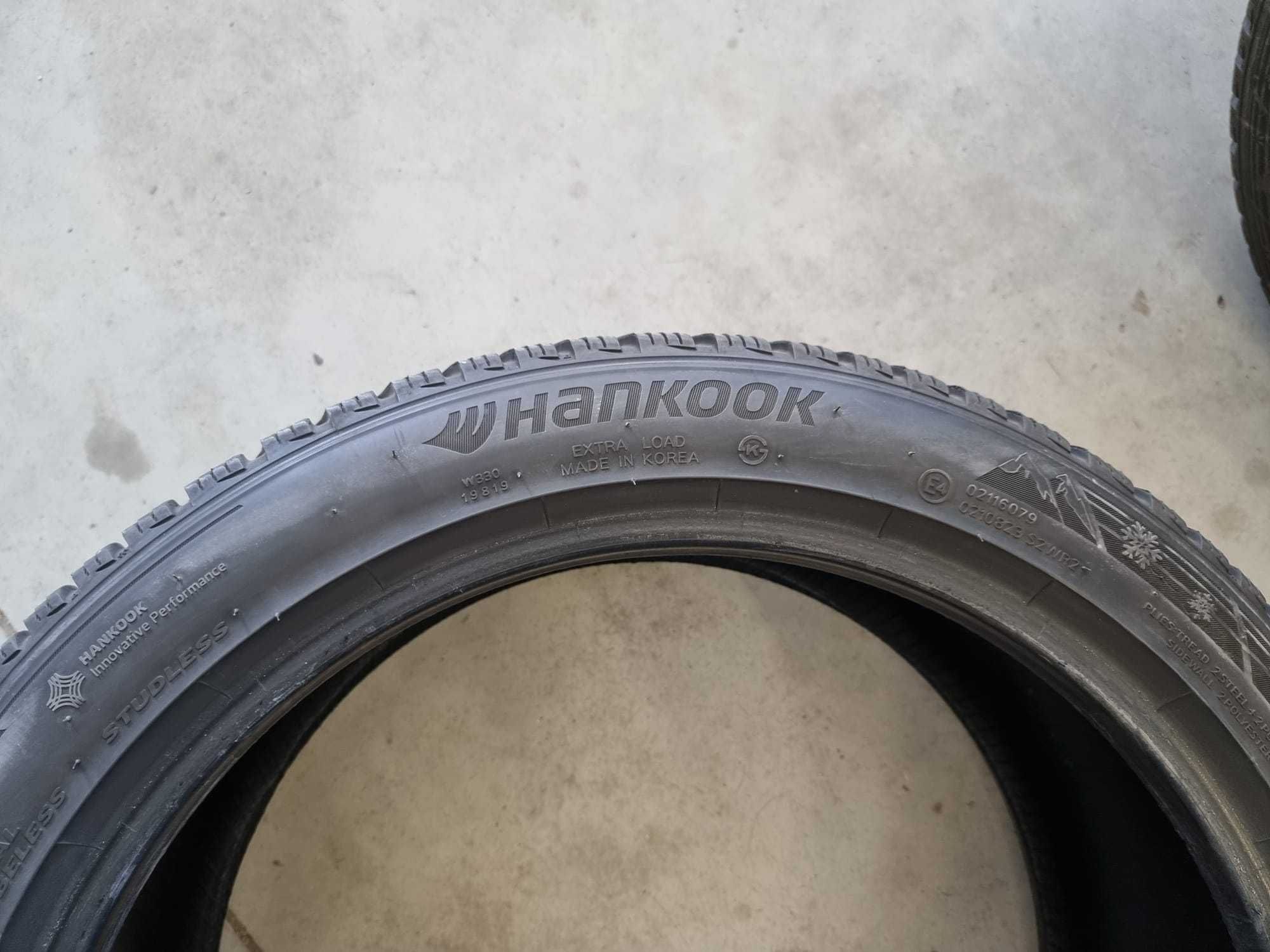 4 Anvelope IARNA 225.45.18 Hankook [dot 2021] ; stare foarte buna