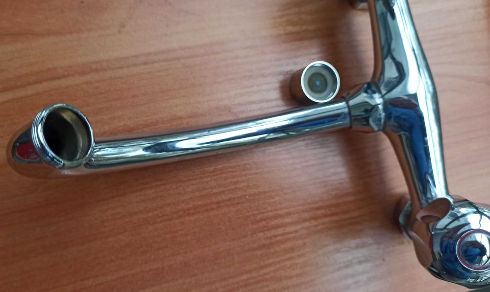 Стенна батерия с керамични глави за 5 €вро - 155 мм