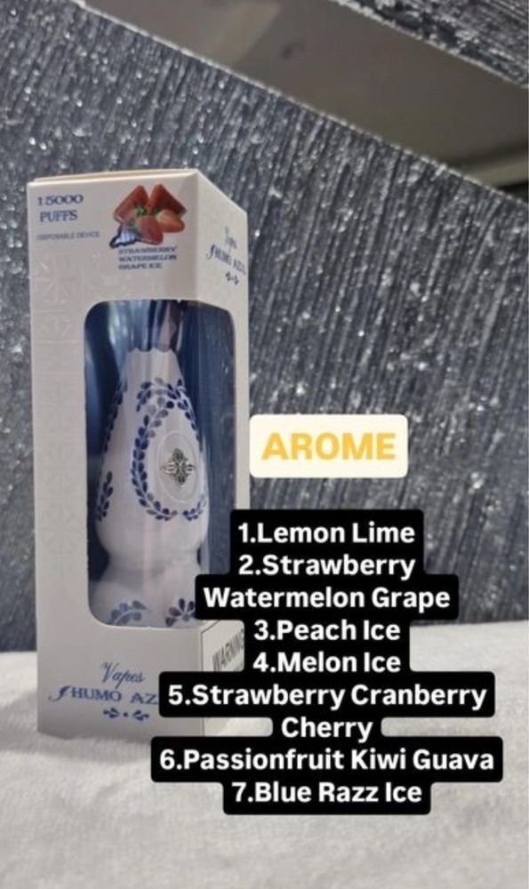 Humo azul vape premium