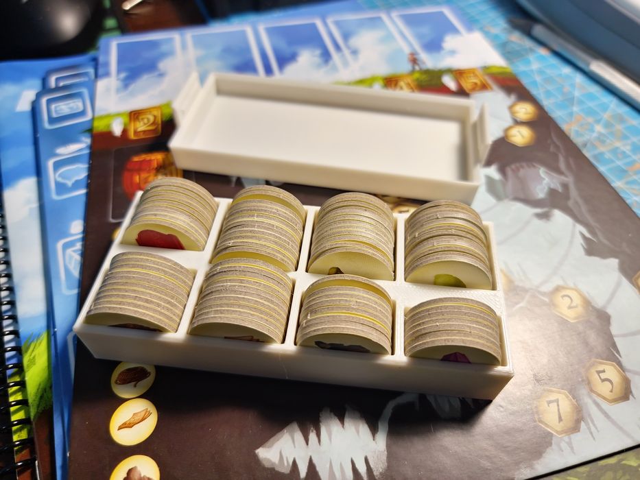 Inserts за настолни игри и 3D tokens