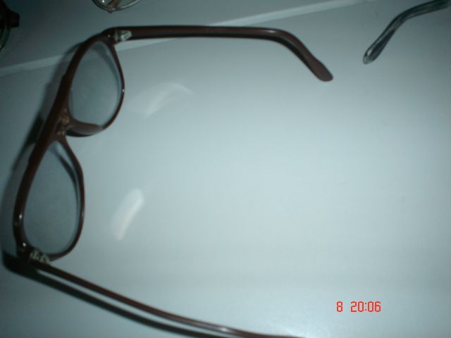 rame ochelari vintage aurii sau plastic Row, Cacharel
