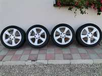 Jante Aliaj 5x112 r17 Mercedes +anvelope vara 225/45r17