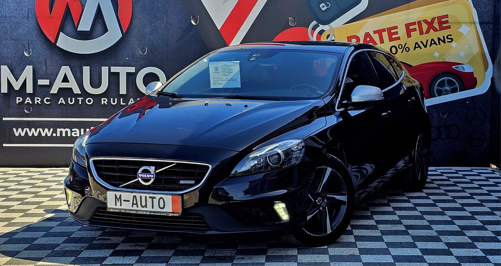 Volvo V40 R design 2014 Automat 1.6tdi piele xenon RATE Livrare Garant