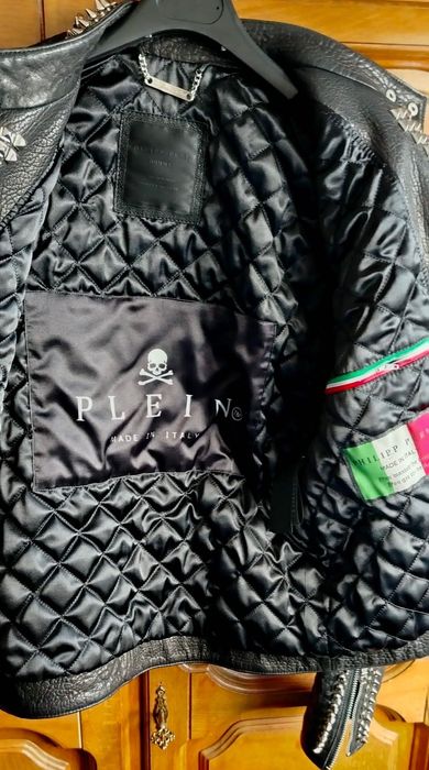 Geacă piele Philipp Plein