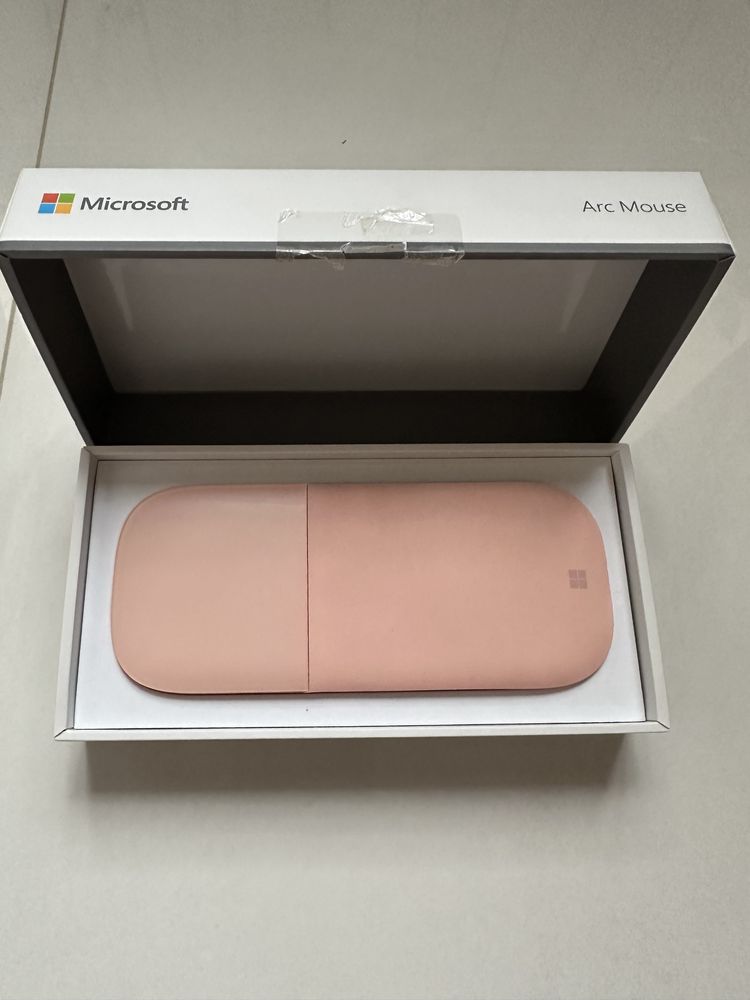 Мышка беспроводная Bluetooth Microsoft Arc pink