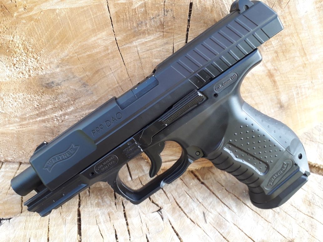 CEL MAI PUTERNIC PISTOL AIRSOFT din RO 4.5j Walther P99Dao full metal