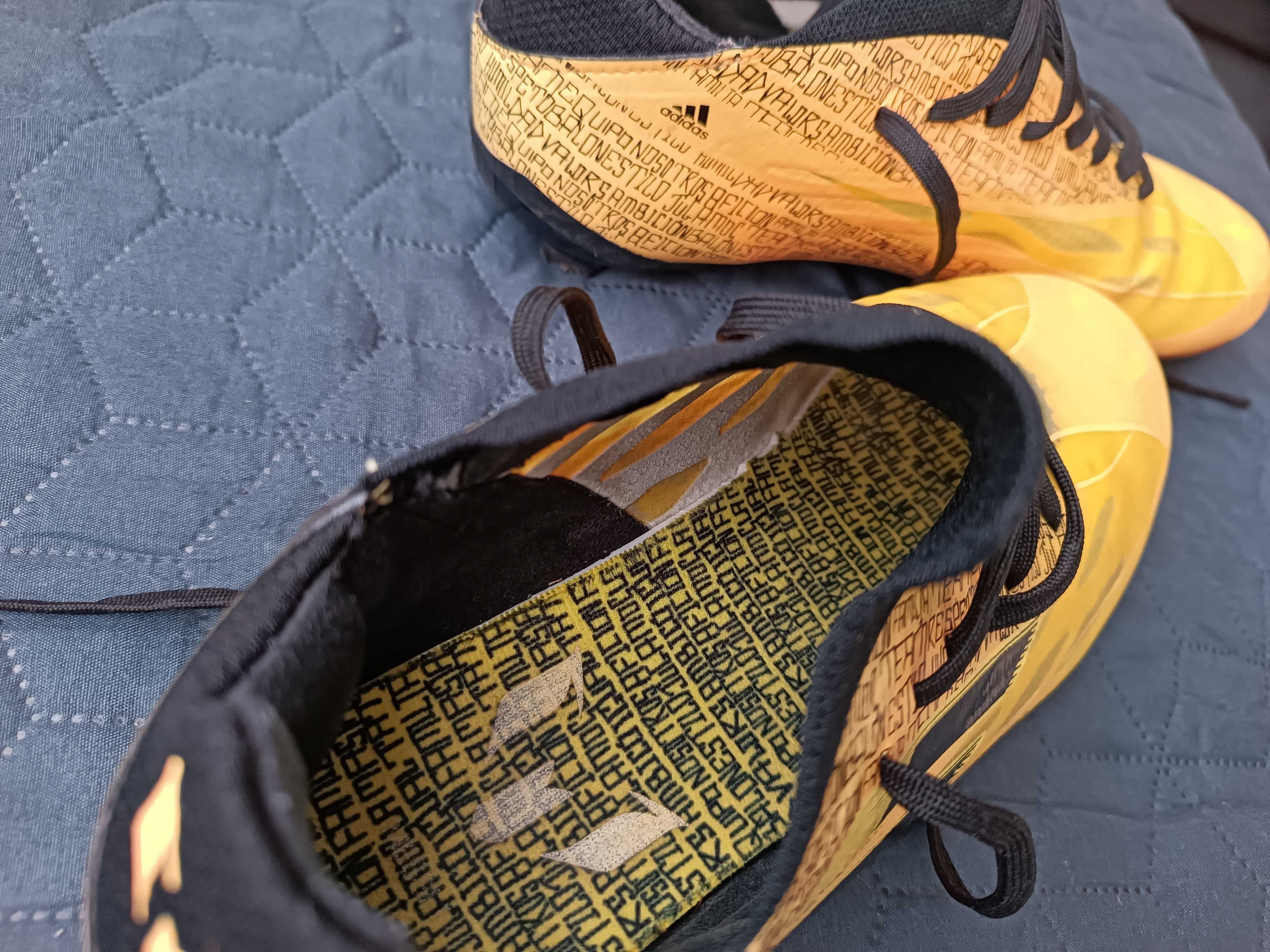 Бутонки Адидас -ADIDAS x Speedflow Messi.1 Firm Ground Boots Yellow