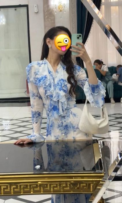 Платье вечернее миди